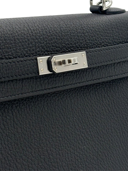 Hermès Kelly 25 Togo Black Palladium Hardware