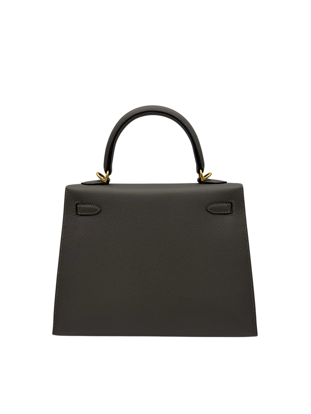 Hermès Kelly 25 HSS Epsom Gris Meyer/Rouge