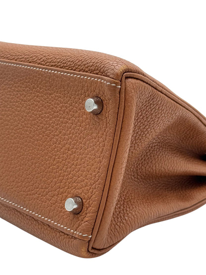 Hermès Kelly 28 Togo Gold Palladium Hardware