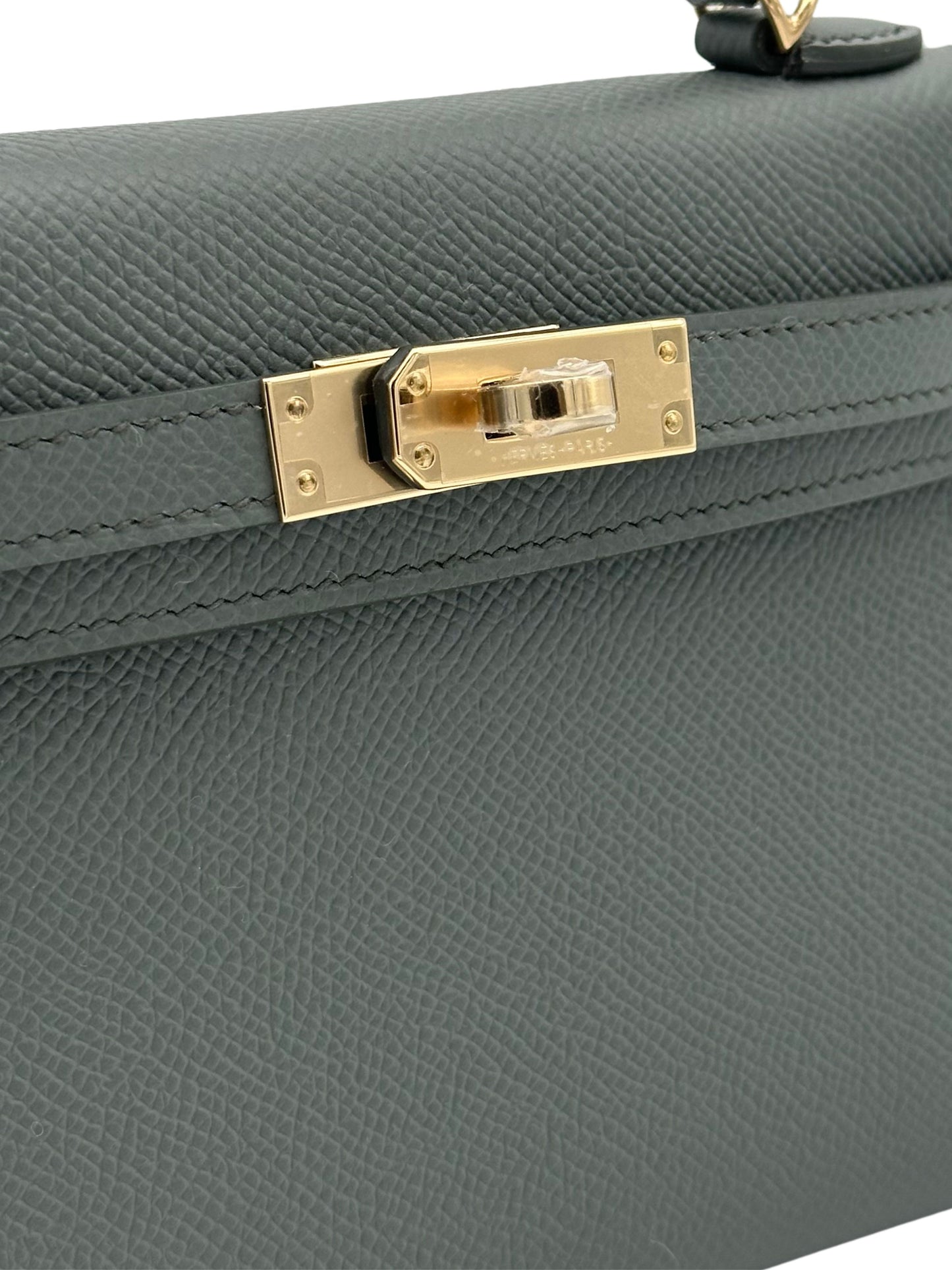 Hermès Kelly Mini Epsom Vert Amande