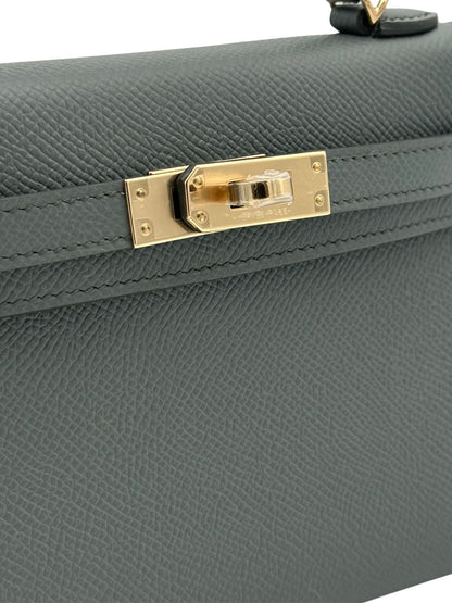 Hermès Kelly Mini Epsom Vert Amande