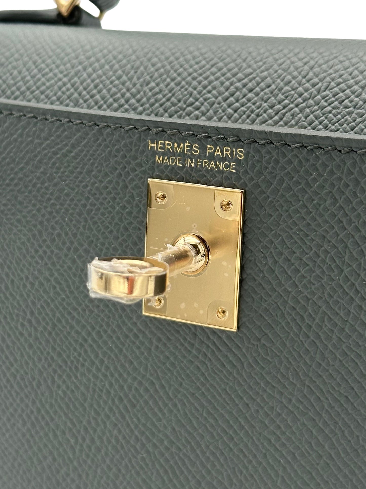 Hermès Kelly Mini Epsom Vert Amande
