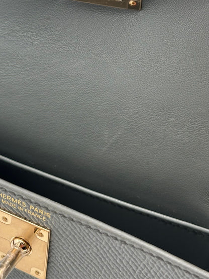 Hermès Kelly Mini Epsom Vert Amande
