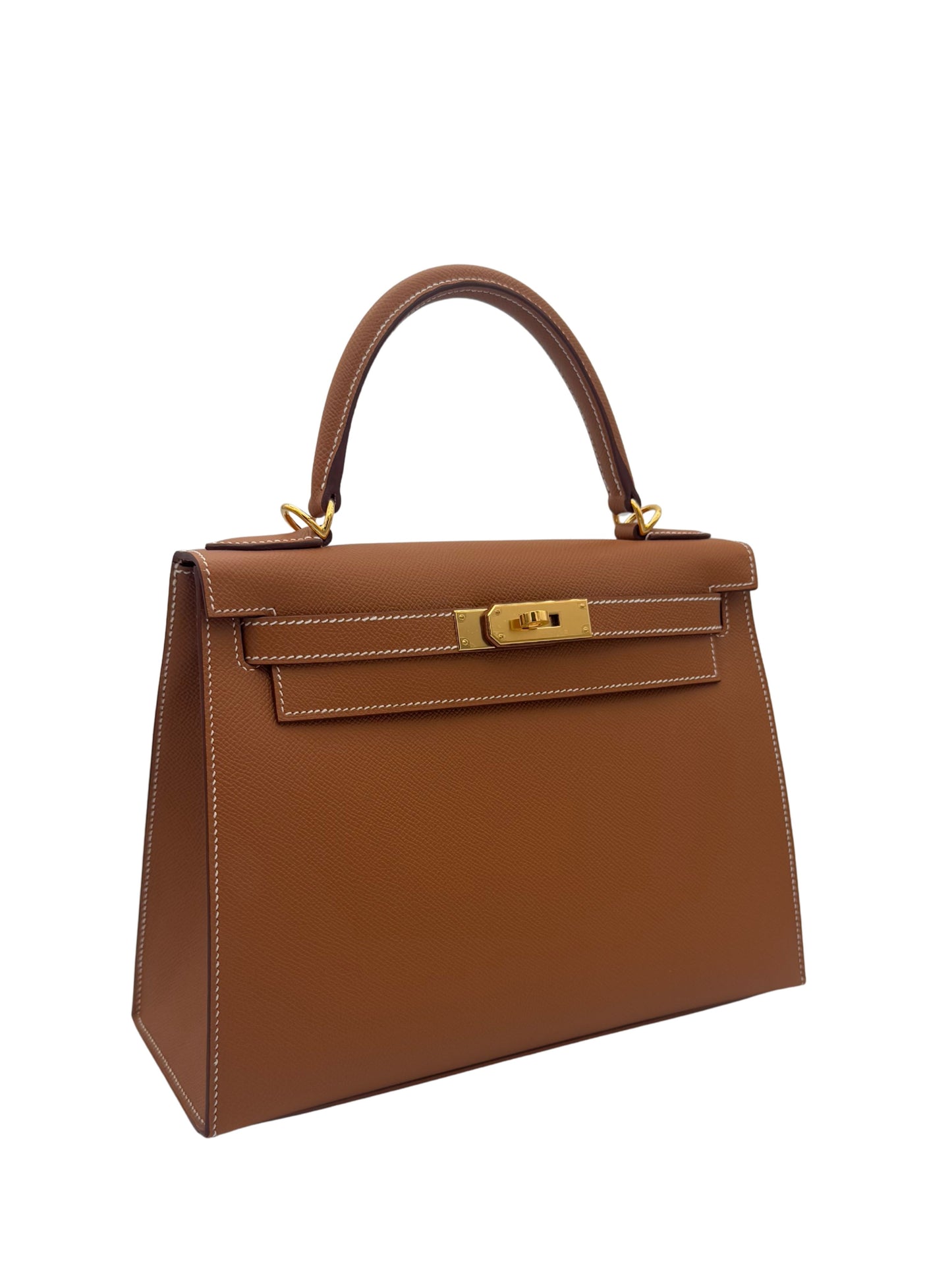 Hermès Kelly 28 Epsom Gold Gold Hardware