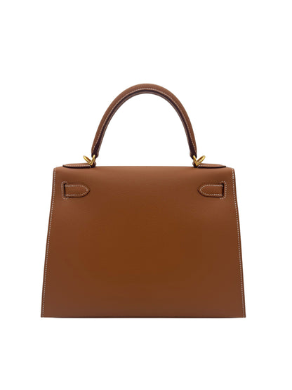Hermès Kelly 28 Epsom Gold Gold Hardware