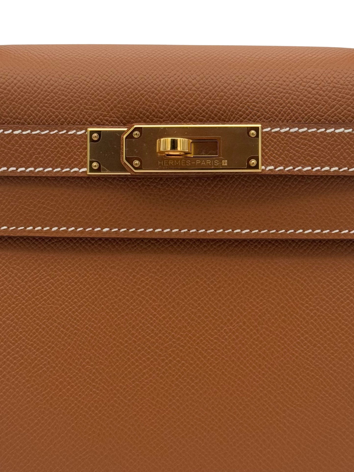 Hermès Kelly 28 Epsom Gold Gold Hardware