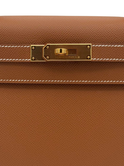Hermès Kelly 28 Epsom Gold Gold Hardware