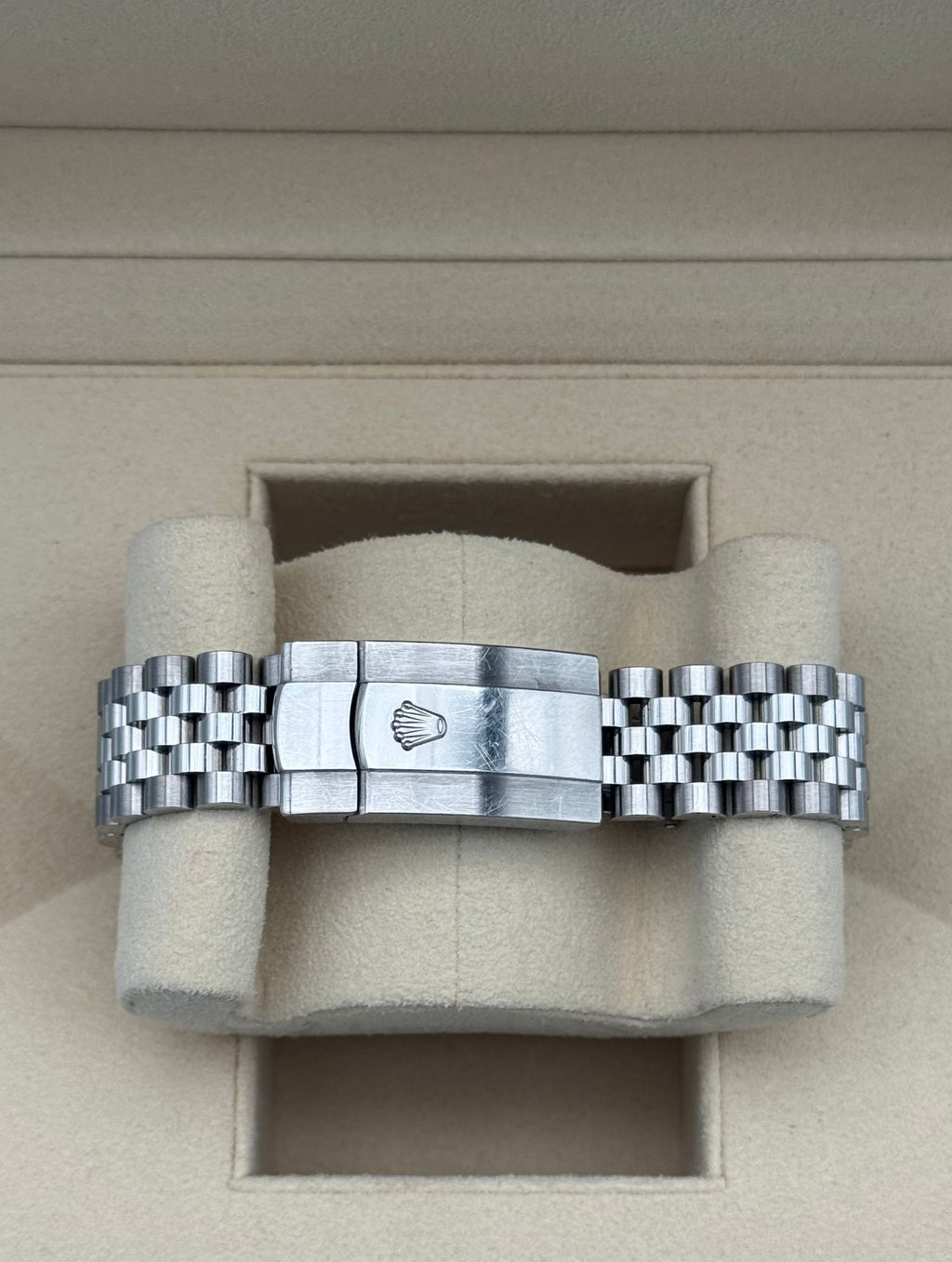 Rolex Datejust 36mm Steel Blue Diamonds Dial