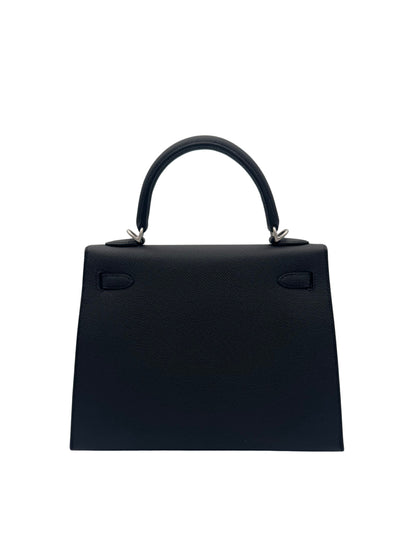 Hermès Kelly 25 HSS Epsom Black / Caban