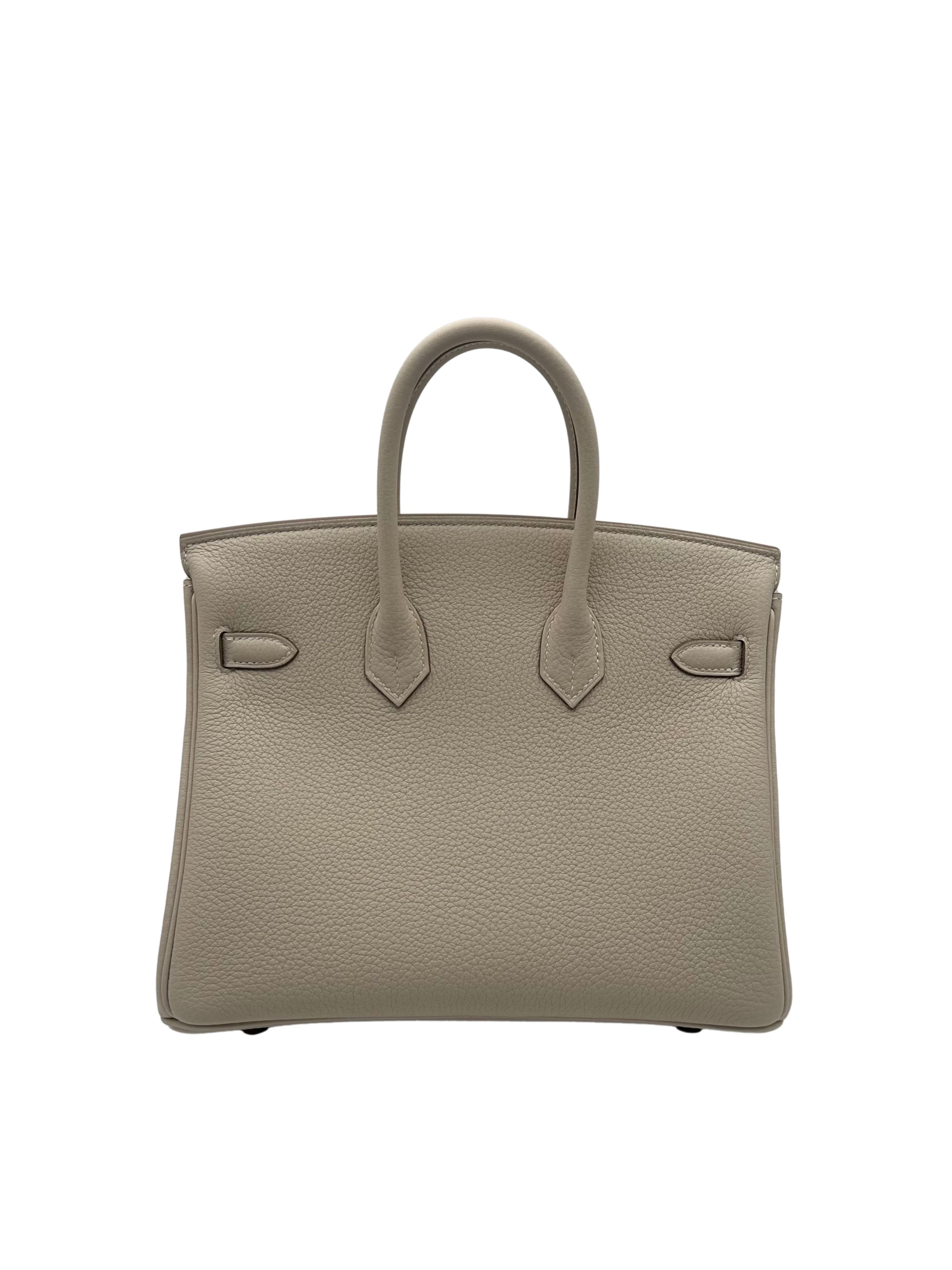 Hermès Birkin 25 Togo Craie Gold Hardware