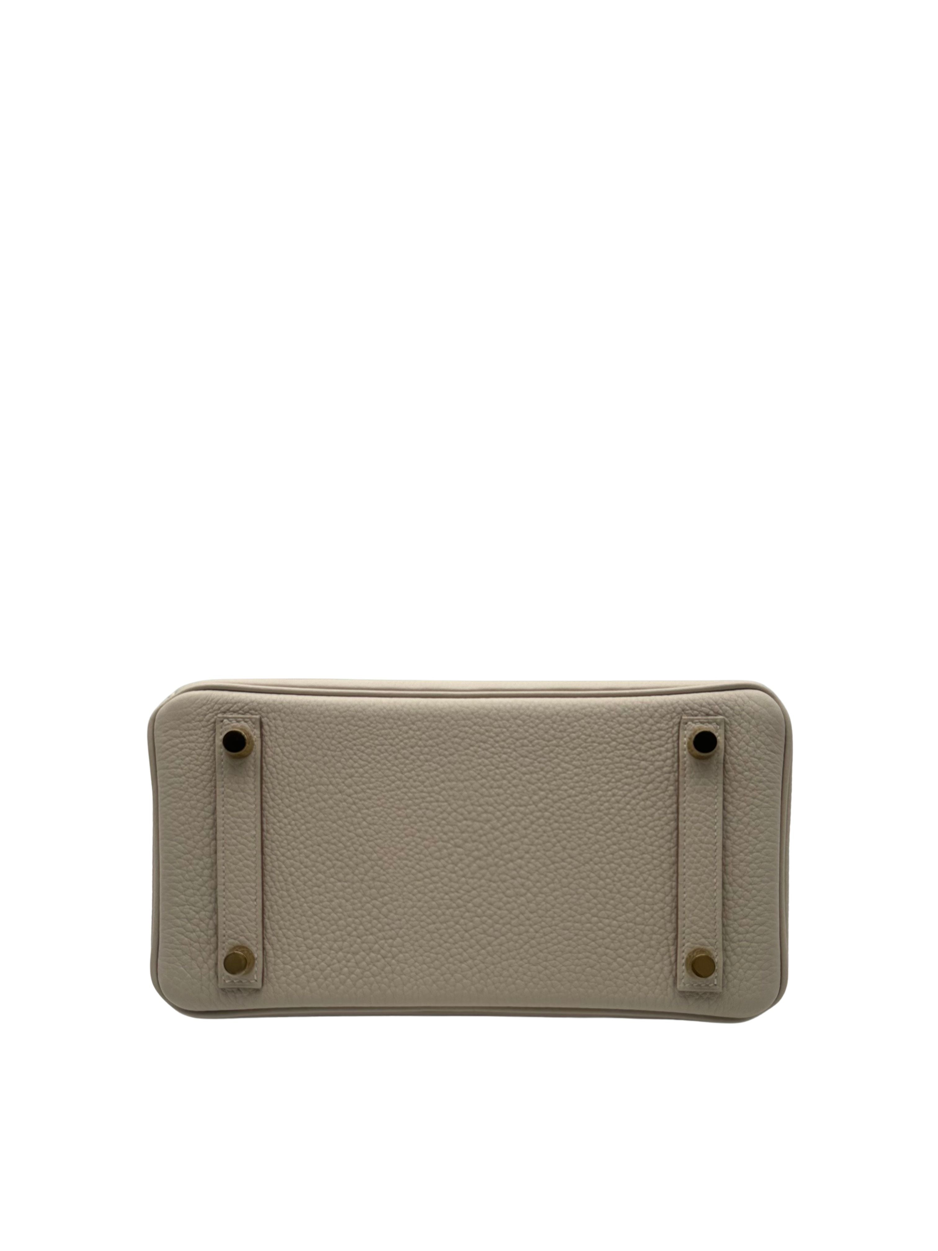 Hermès Birkin 25 Togo Craie Gold Hardware