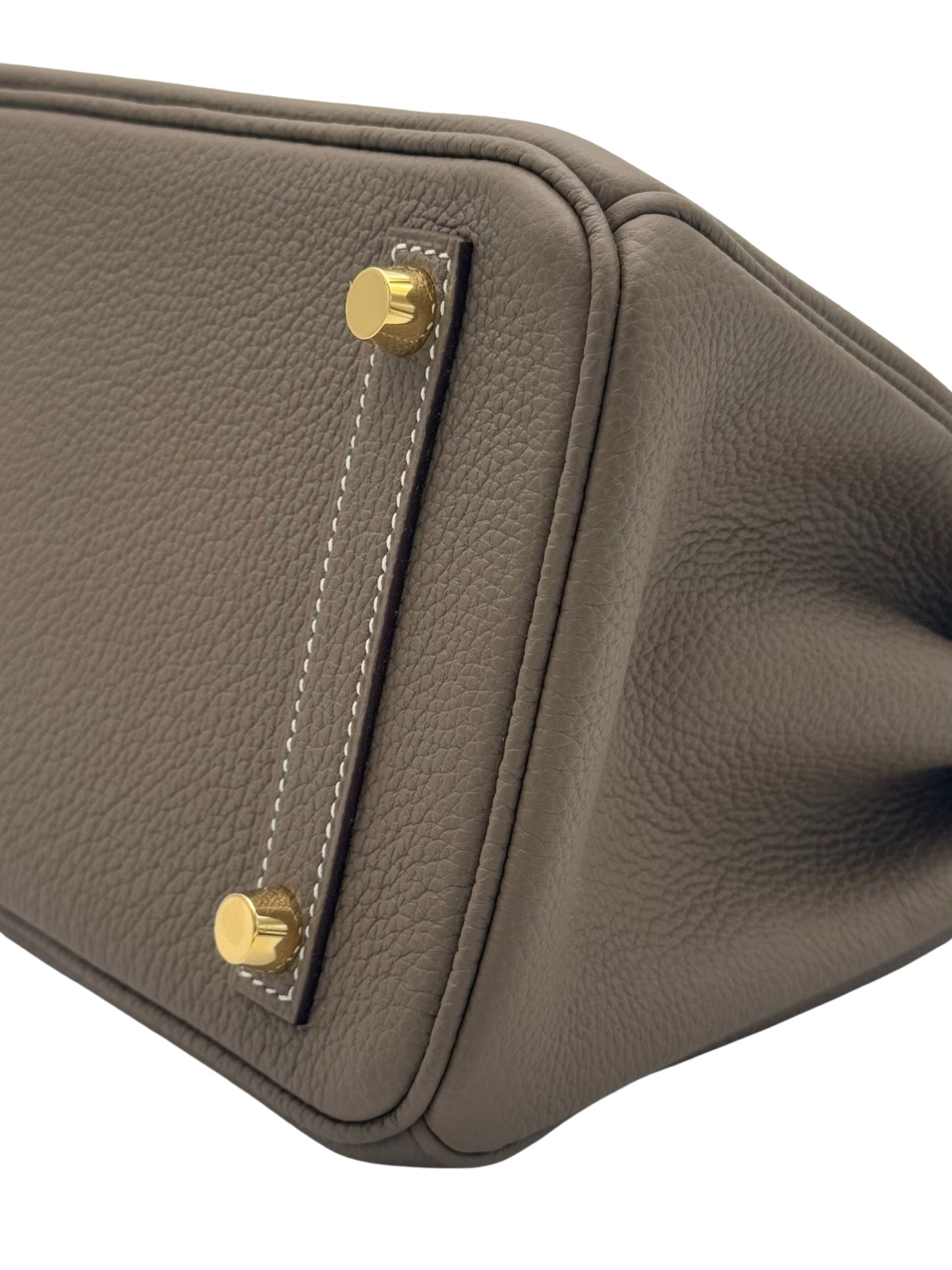 Hermès Birkin 25 Togo Etoupe Gold Hardware