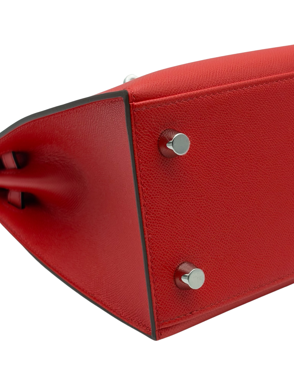 Hermès Kelly 25 Madame Rouge de Coeur Palladium Hardware