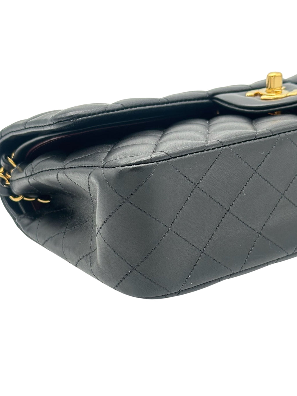 Chanel Classic Medium Black Lambskin
