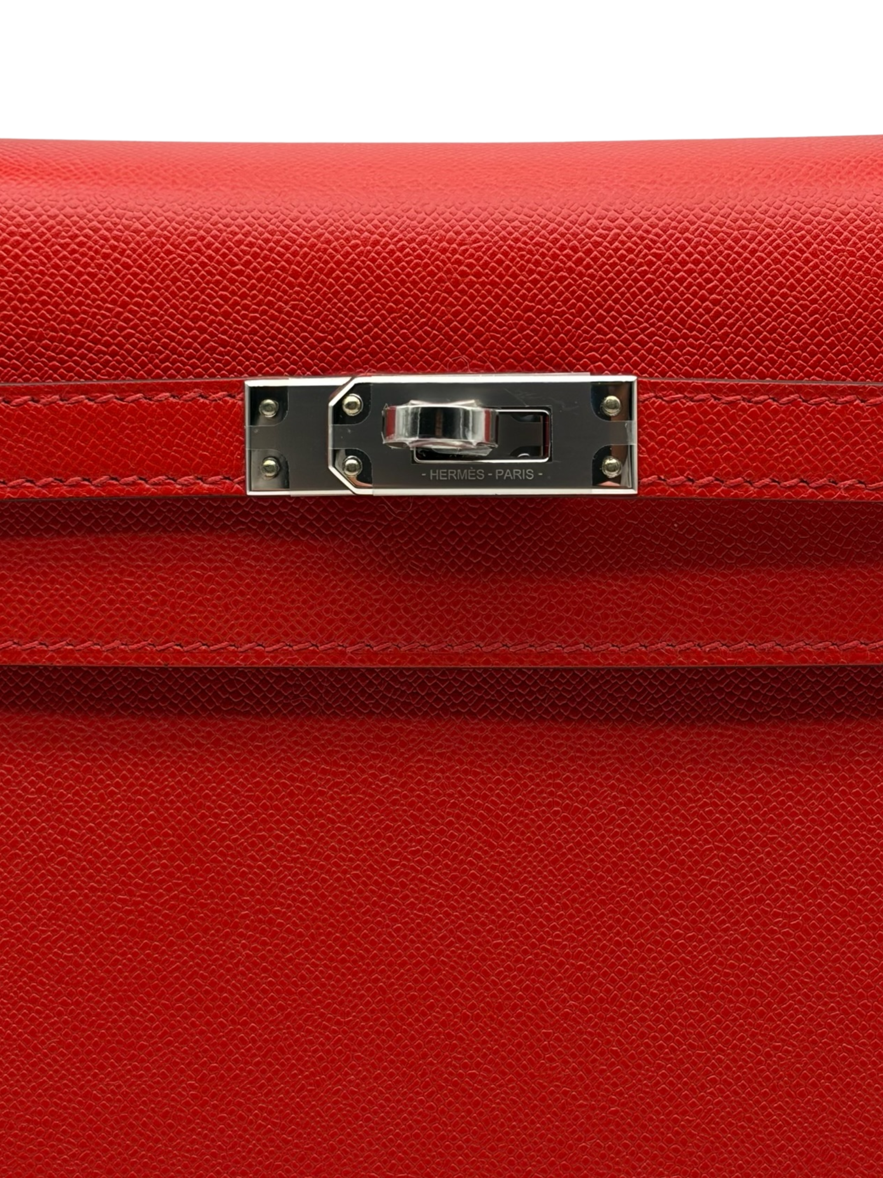 Hermès Kelly 25 Madame Rouge de Coeur Palladium Hardware