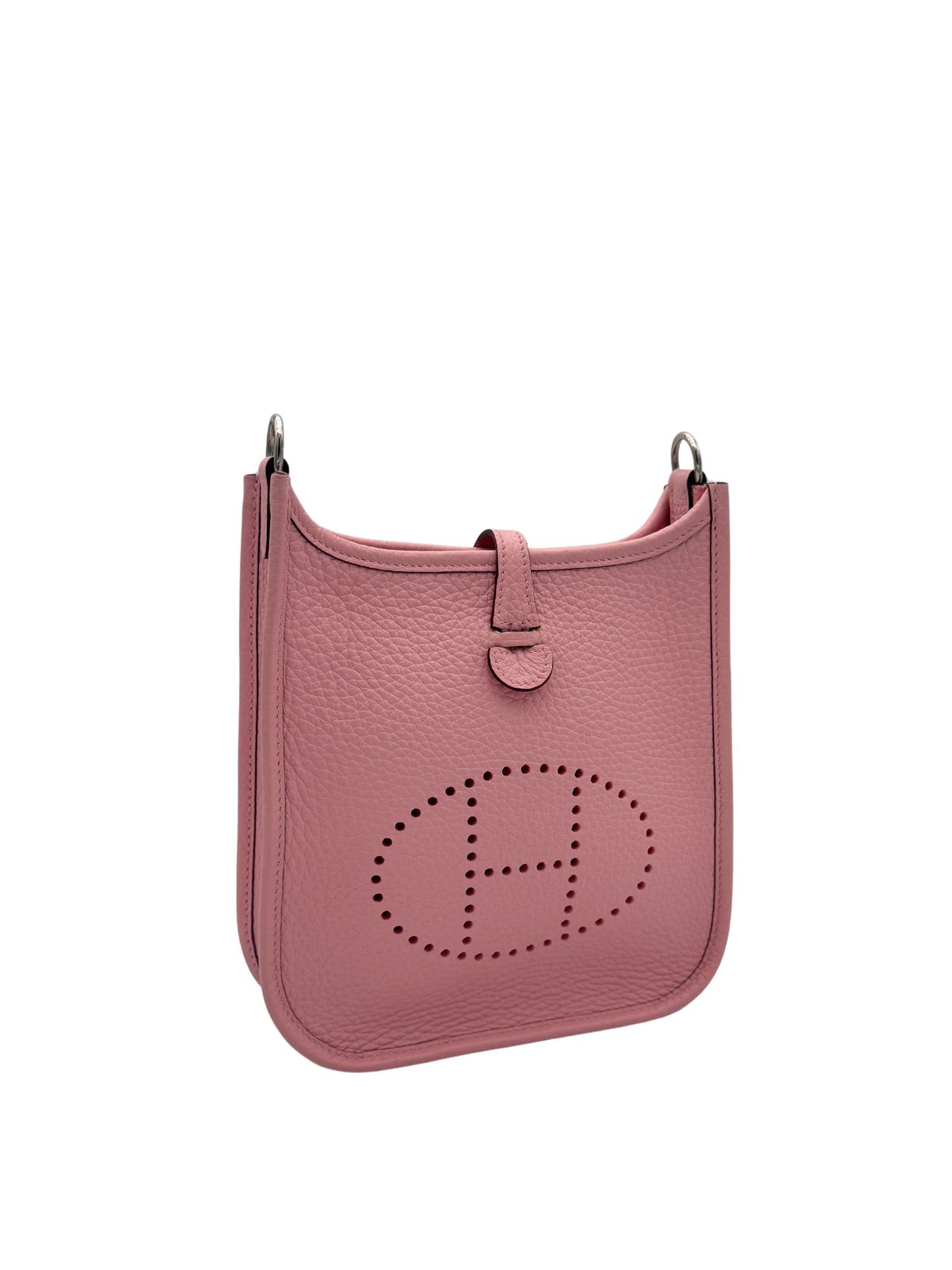Hermès Evelyne Mini Clemence Rose Sakura