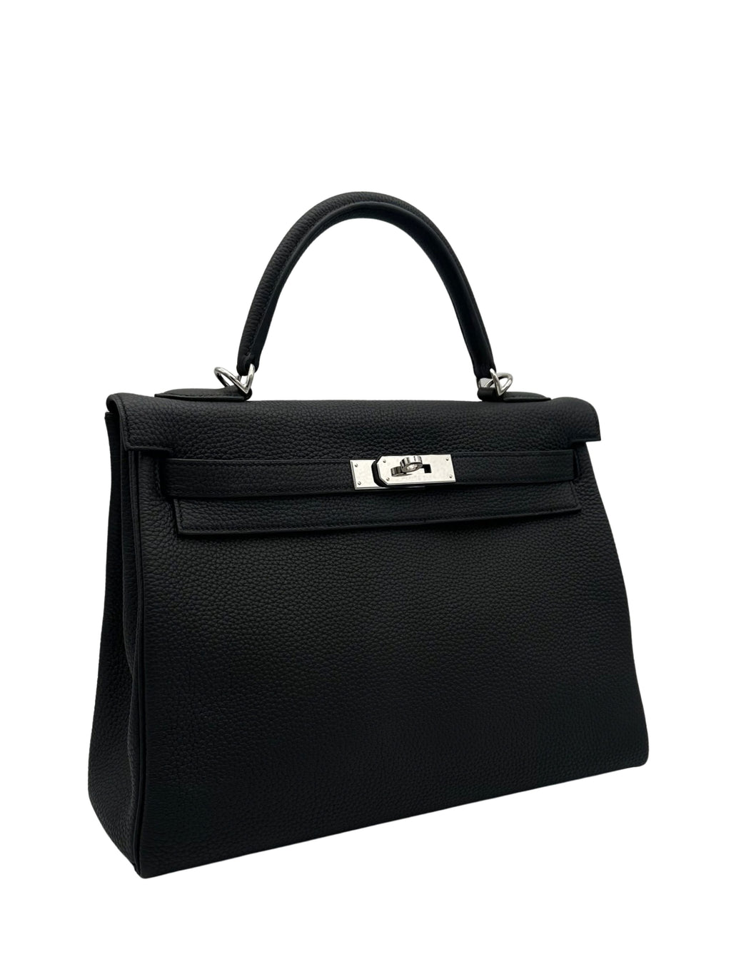 Hermès Kelly 32 Togo Black Palladium Hardware