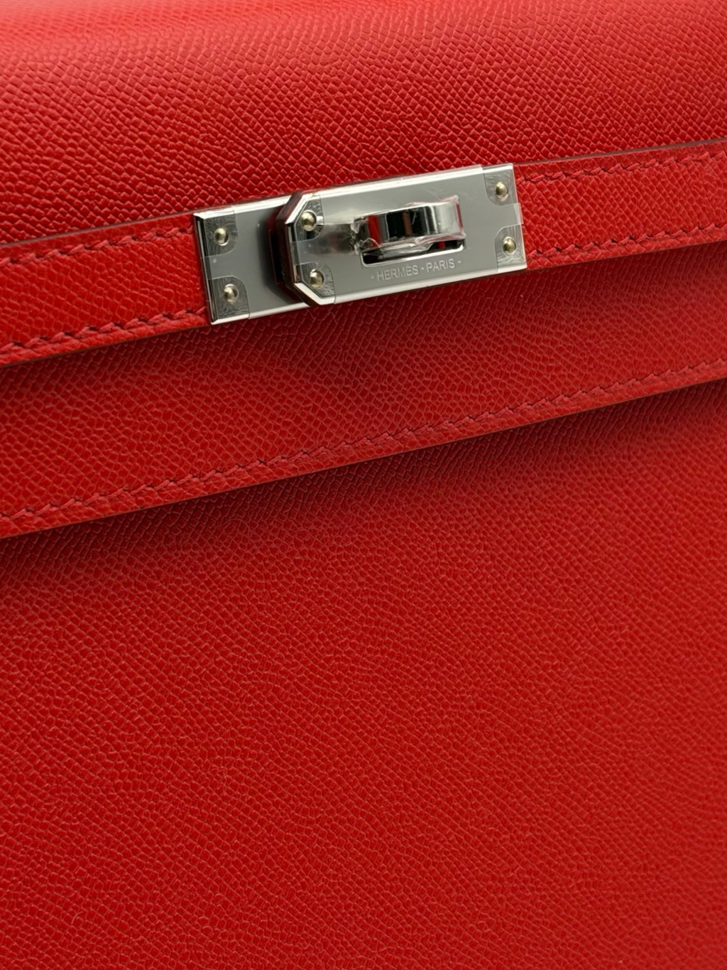 Hermès Kelly 25 Madame Rouge de Coeur Palladium Hardware