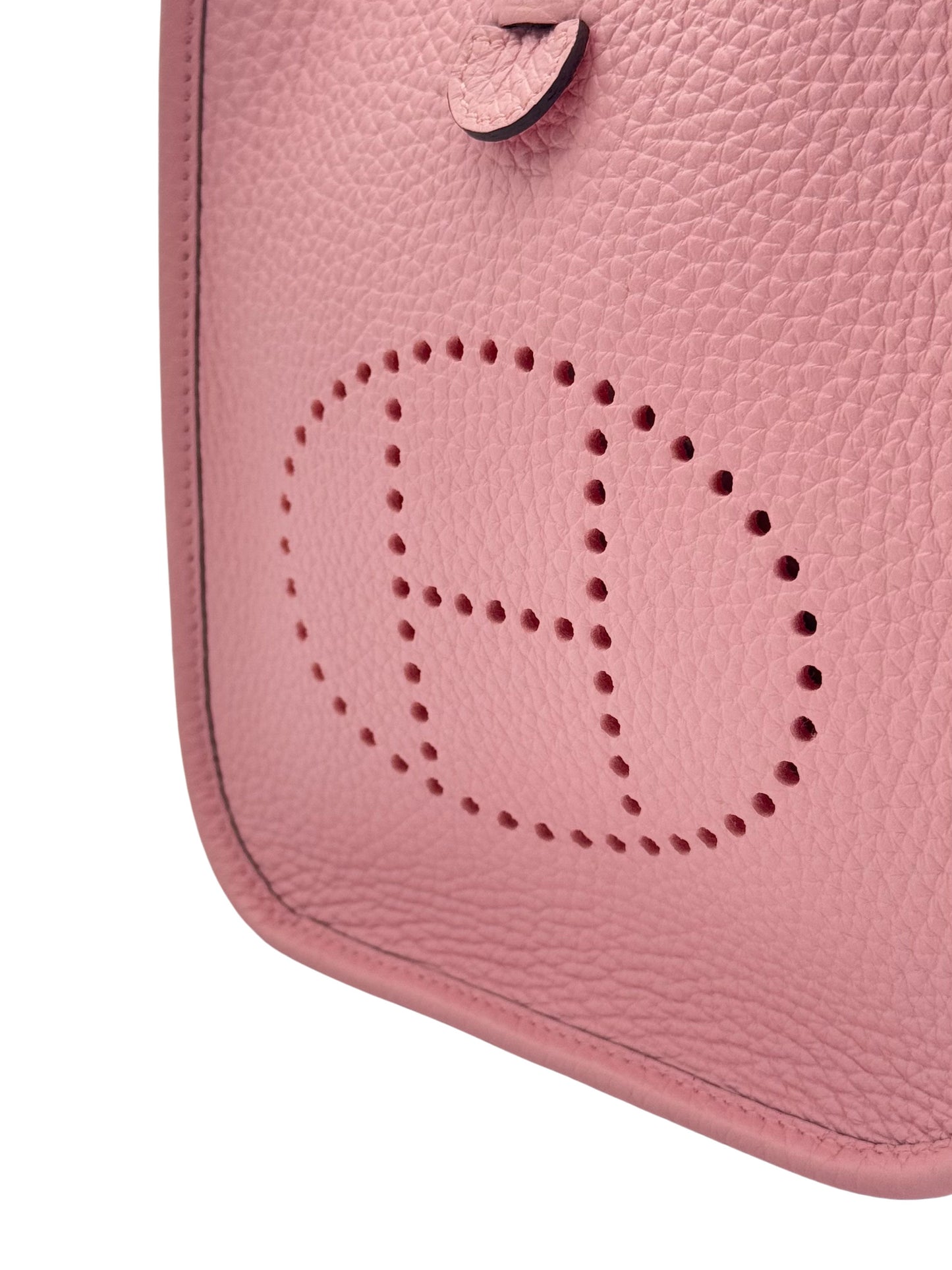 Hermès Evelyne Mini Clemence Rose Sakura