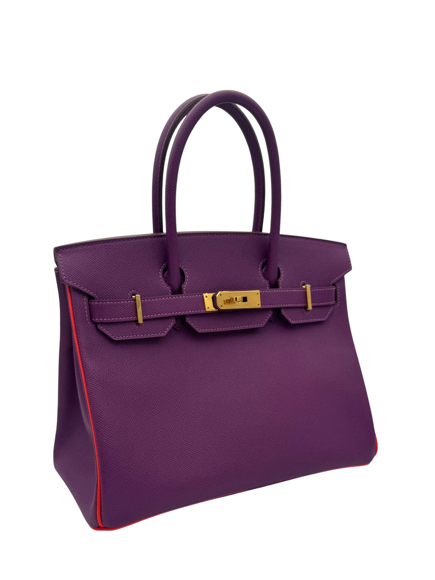 Hermès Birkin 30 HSS Epsom Anemone / Rose Jaipur