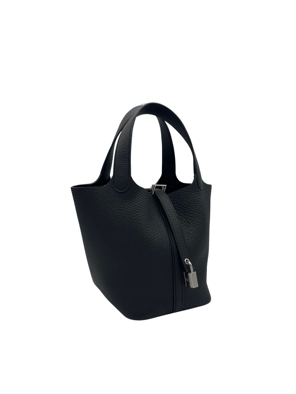 Hermès Picotin 18 Clemence Black Gold Hardware