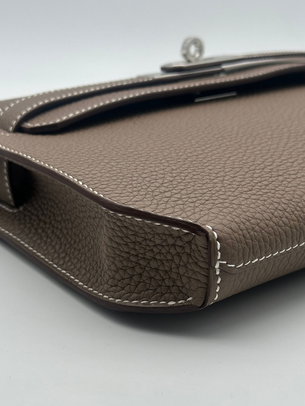 Hermès Kelly Dépêches 25 Togo Etoupe Herrajes paladio