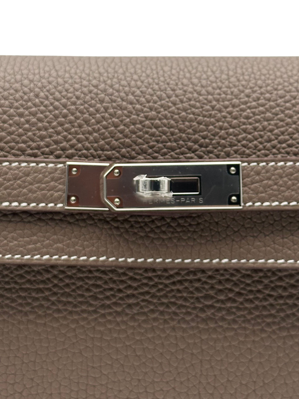 Hermès Kelly Dépêches 25 Togo Etoupe Herrajes paladio