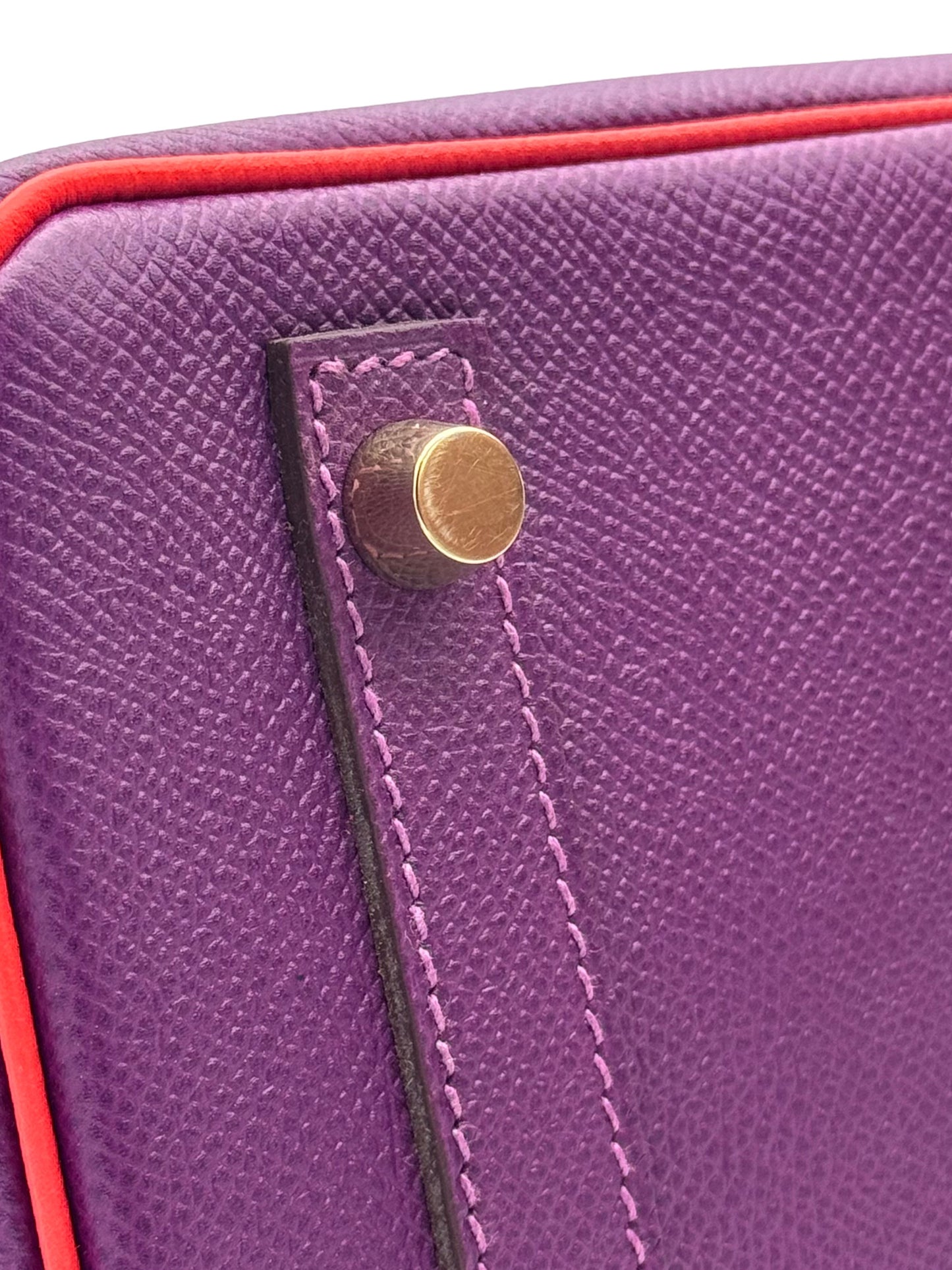 Hermès Birkin 30 HSS Epsom Anemone / Rose Jaipur