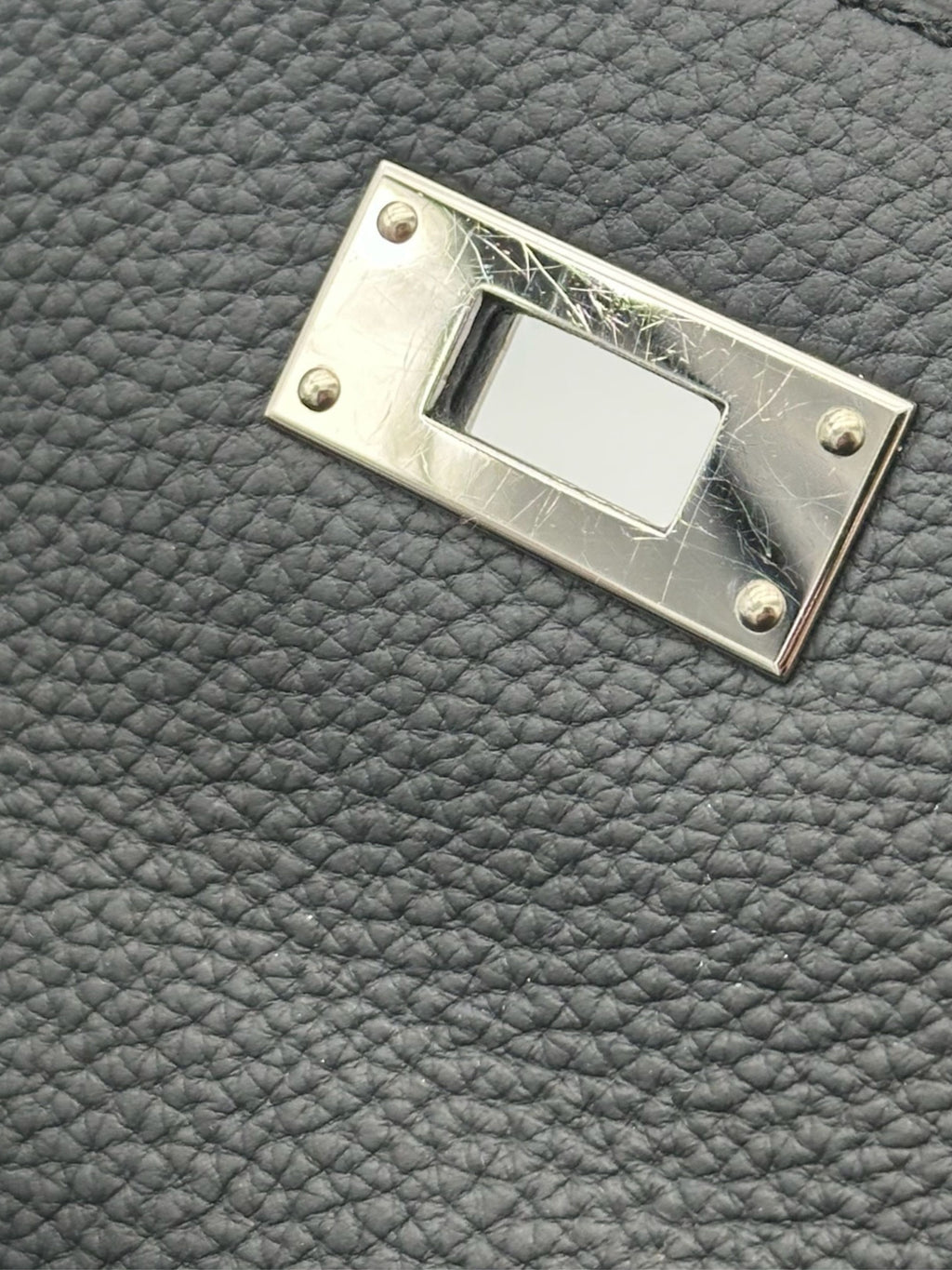 Hermès Kelly 32 Togo Black Palladium Hardware