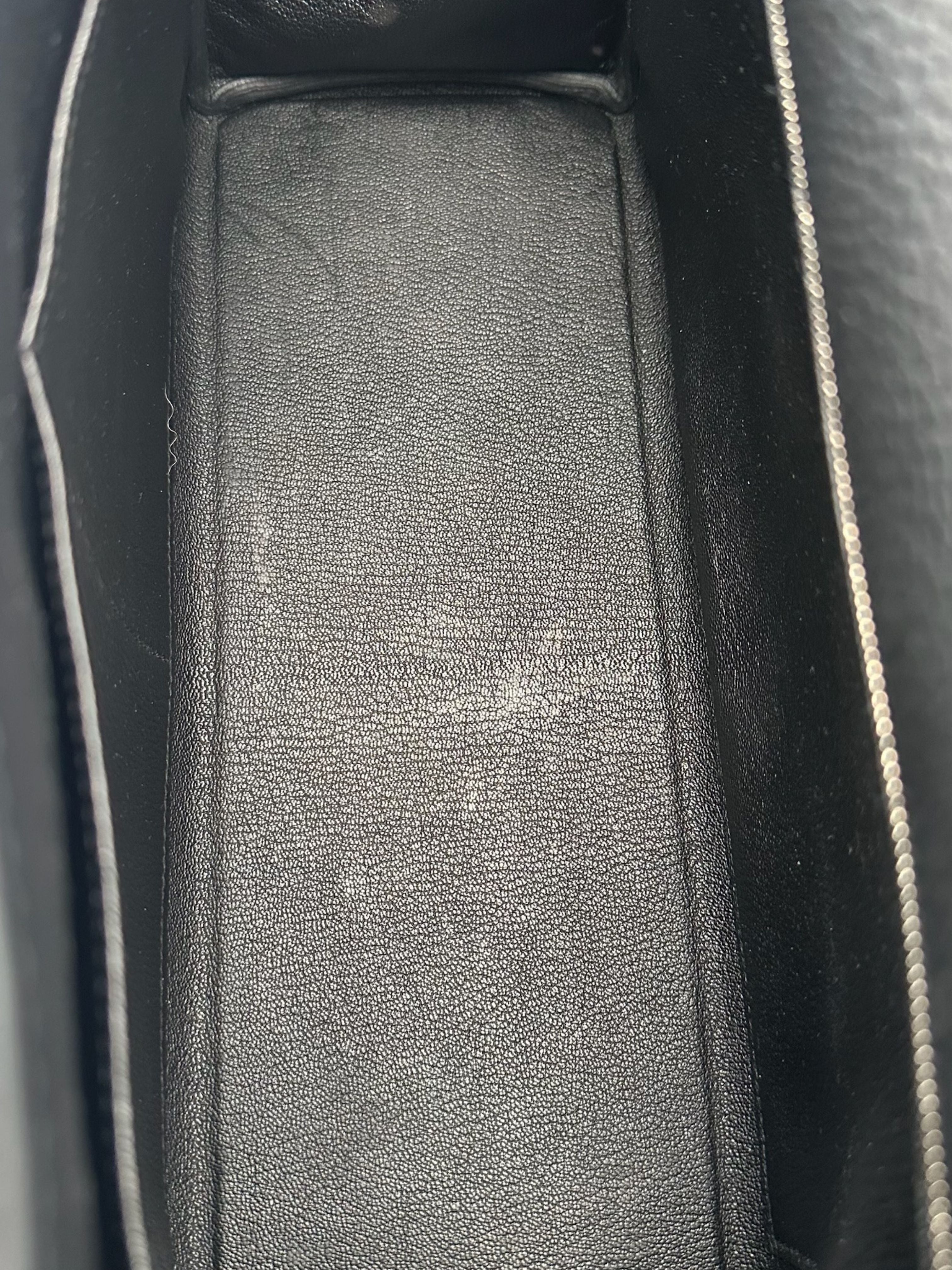 Hermès Kelly 32 Togo Black Palladium Hardware