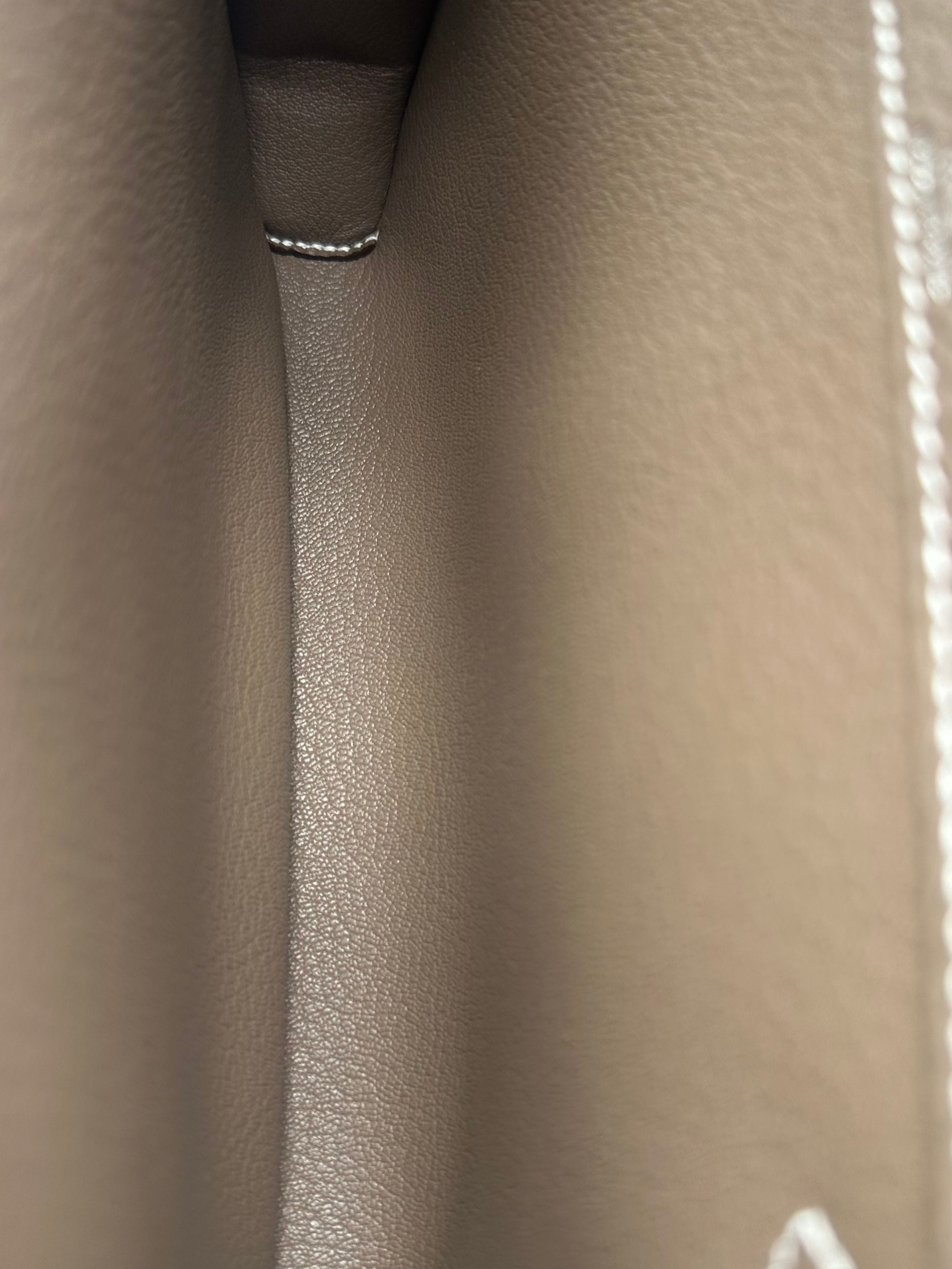 Hermès Kelly Dépêches 25 Togo Etoupe Herrajes paladio