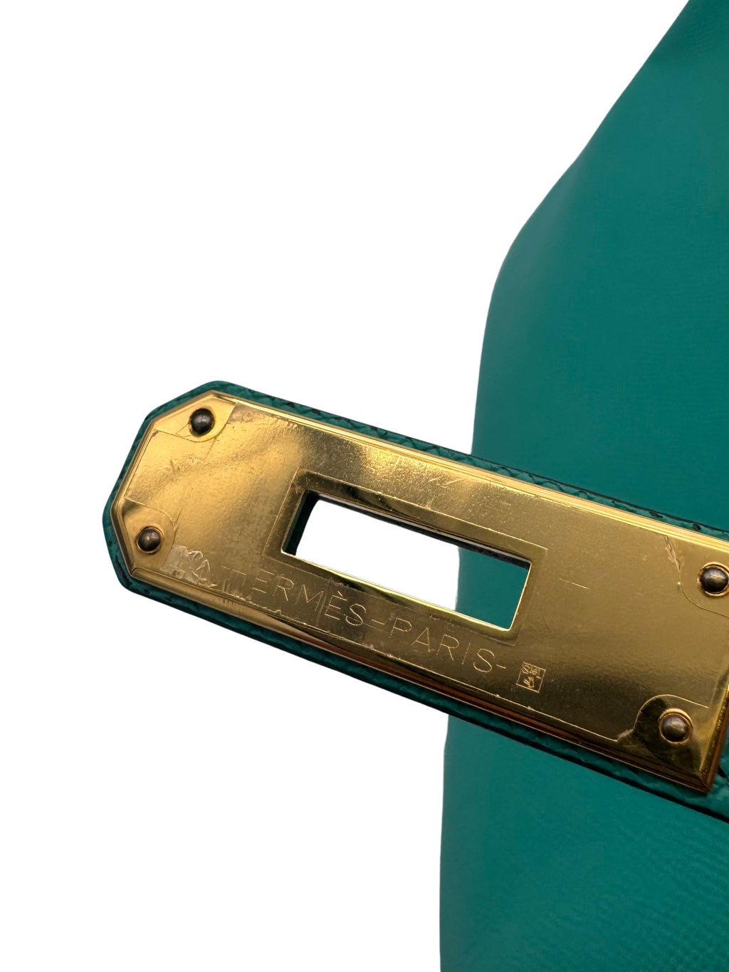 Hermès Birkin 30 Epsom Vert Verone Gold Hardware