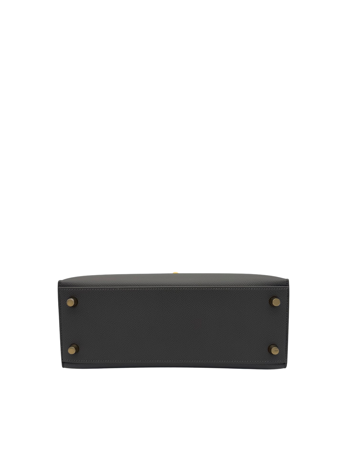 Hermès Kelly 25 Epsom Gris Meyer Gold Hardware