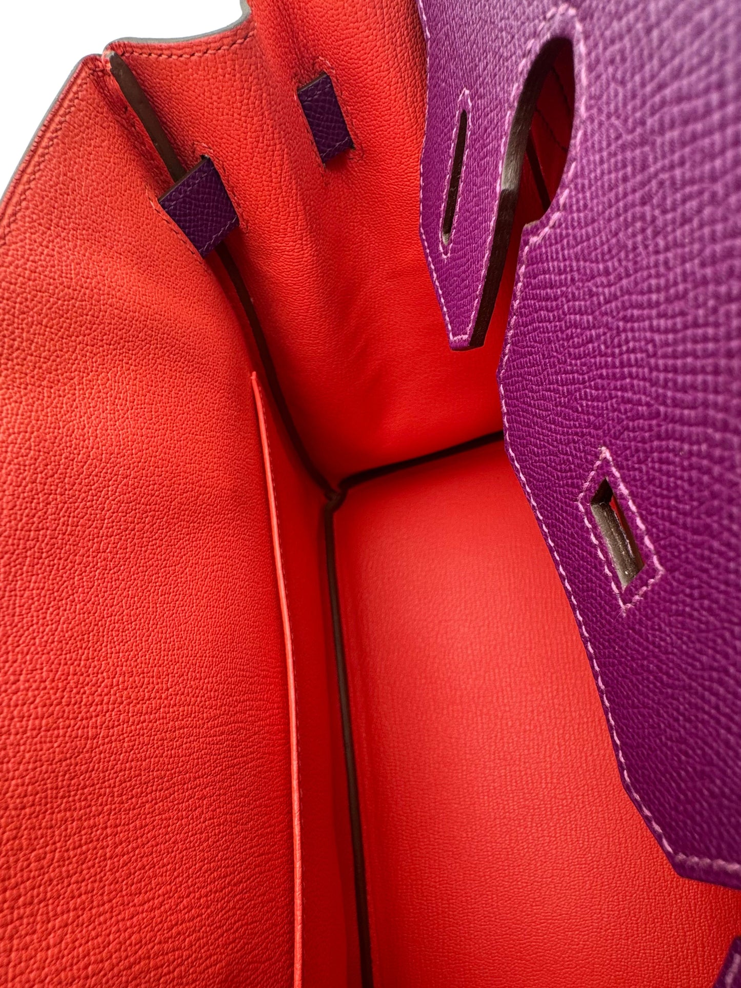 Hermès Birkin 30 HSS Epsom Anemone / Rose Jaipur