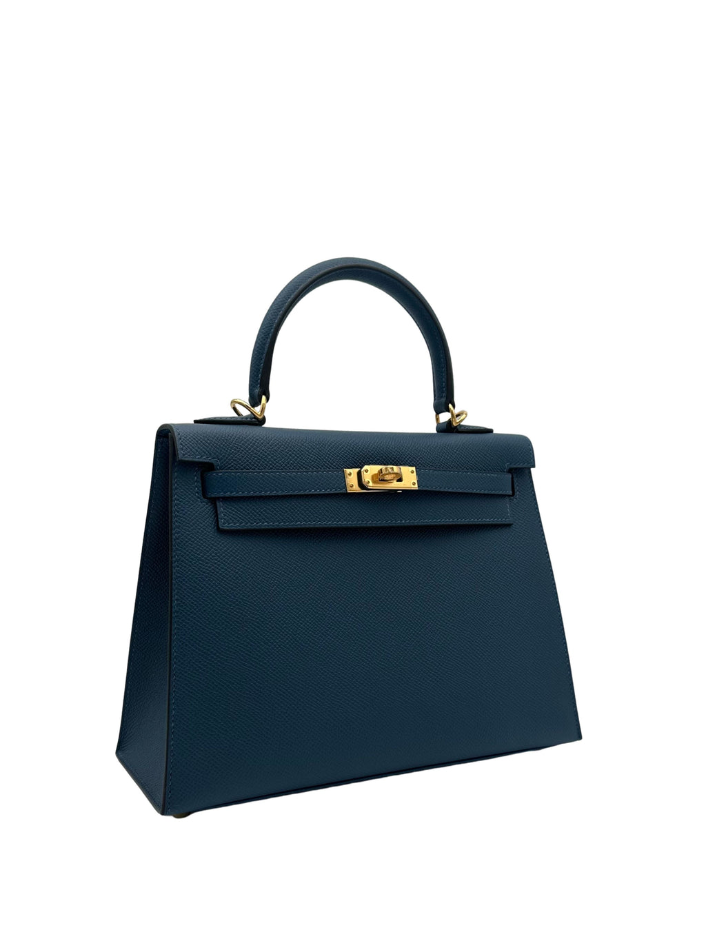 Hermès Kelly 25 Epsom Deep Blue Gold Hardware