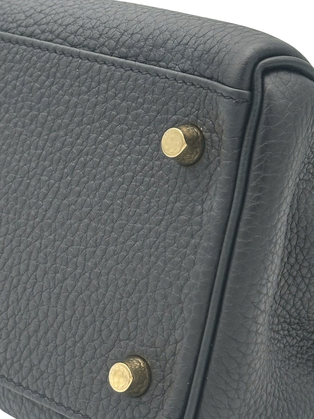 Hermès Kelly 28 Togo Black Gold Hardware