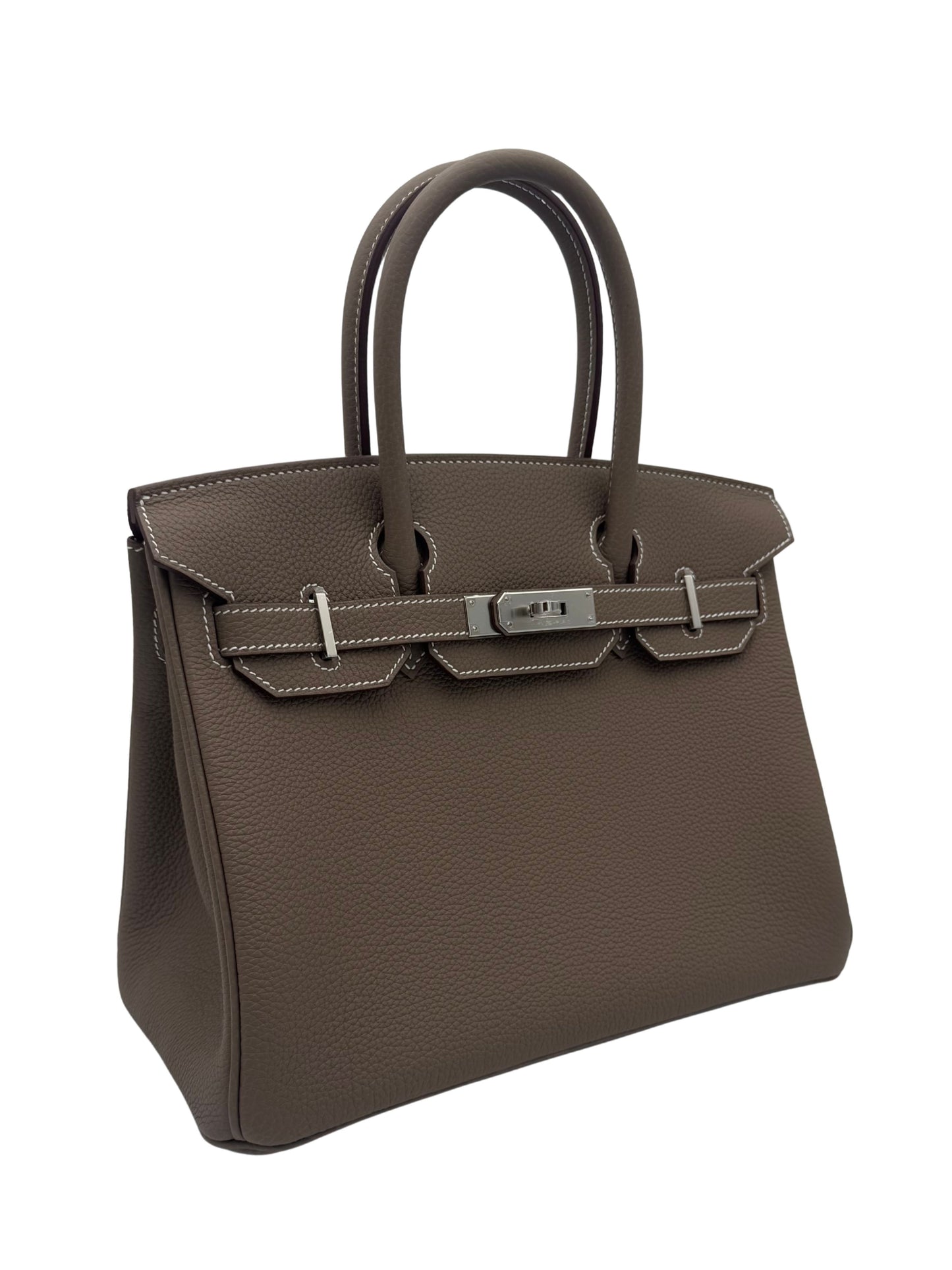 Hermès Birkin 30 Epsom Etoupe Palladium Hardware