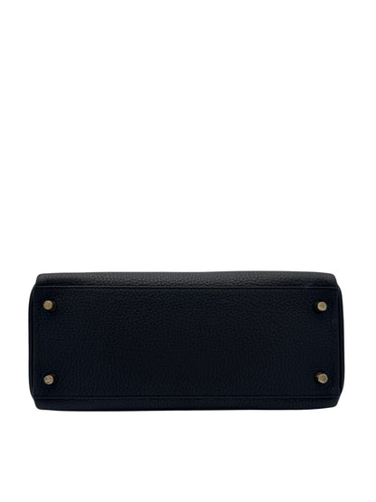 Hermès Kelly 28 Togo Black Gold Hardware