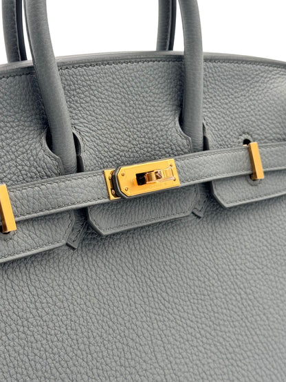 Hermès Birkin 25 Togo Vert Amande Gold Hardware