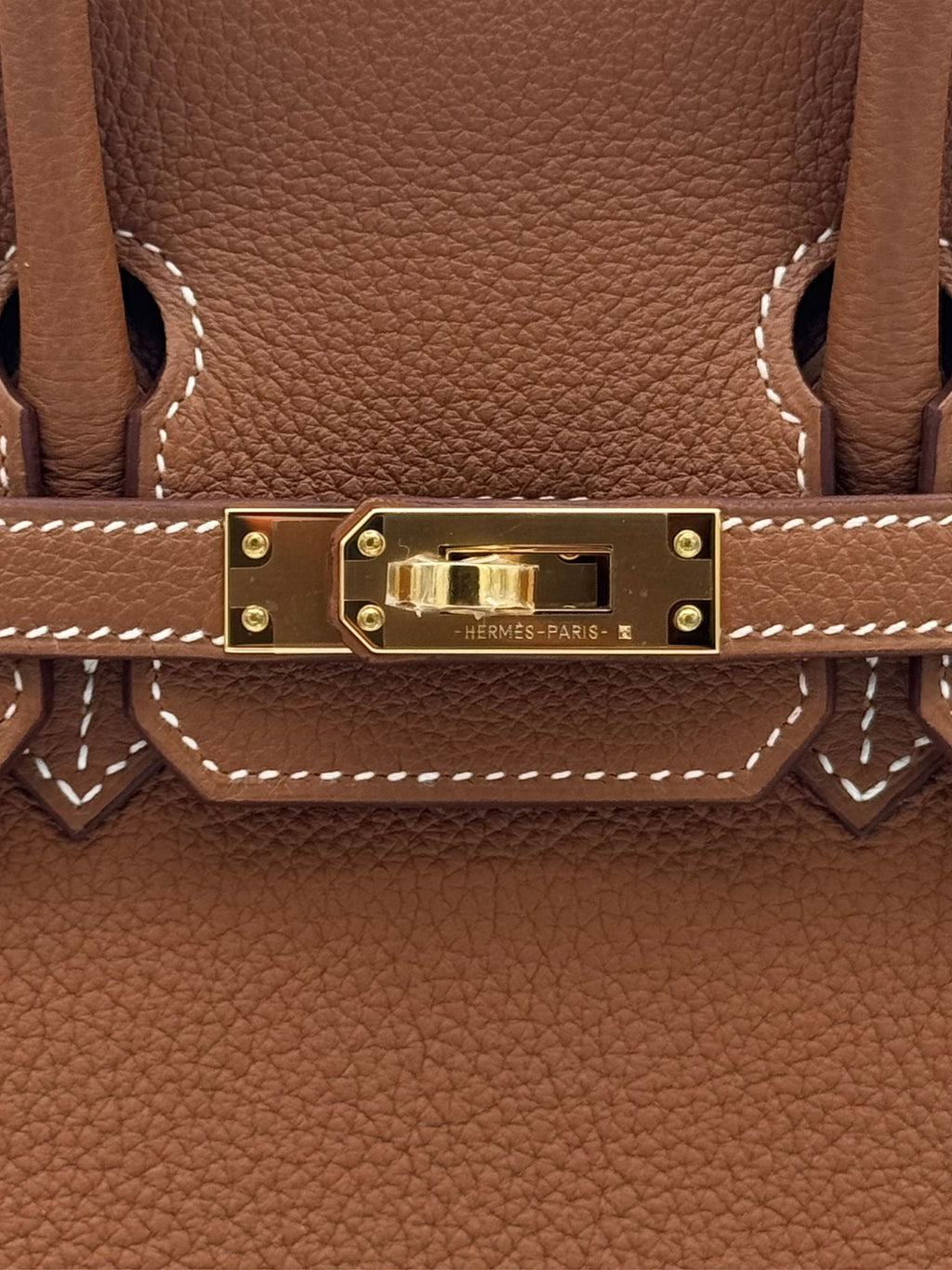 Hermès Birkin 25 Togo Gold Gold Hardware