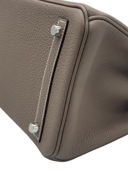 Hermès Birkin 30 Epsom Etoupe Palladium Hardware