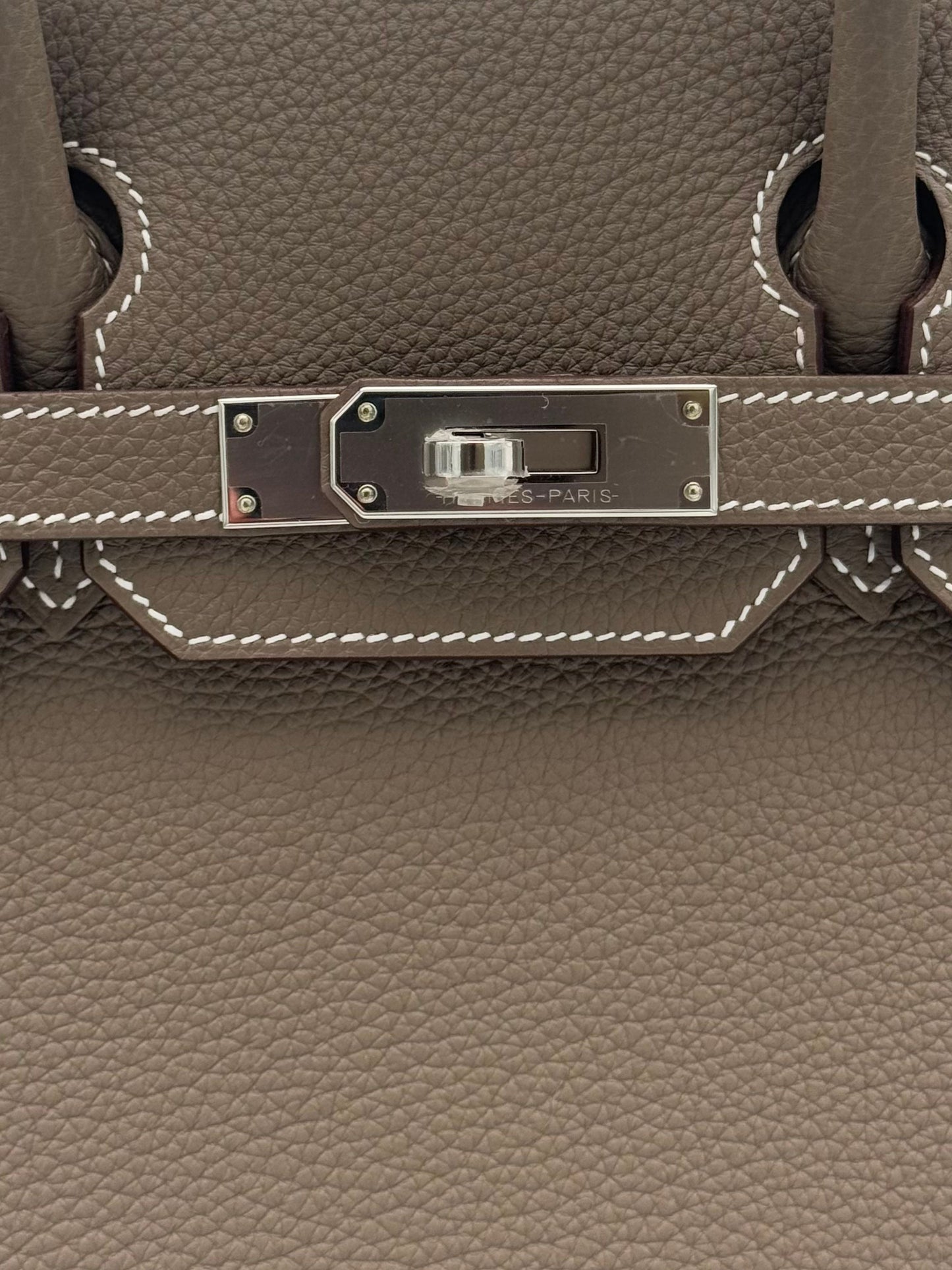 Hermès Birkin 30 Epsom Etoupe Palladium Hardware