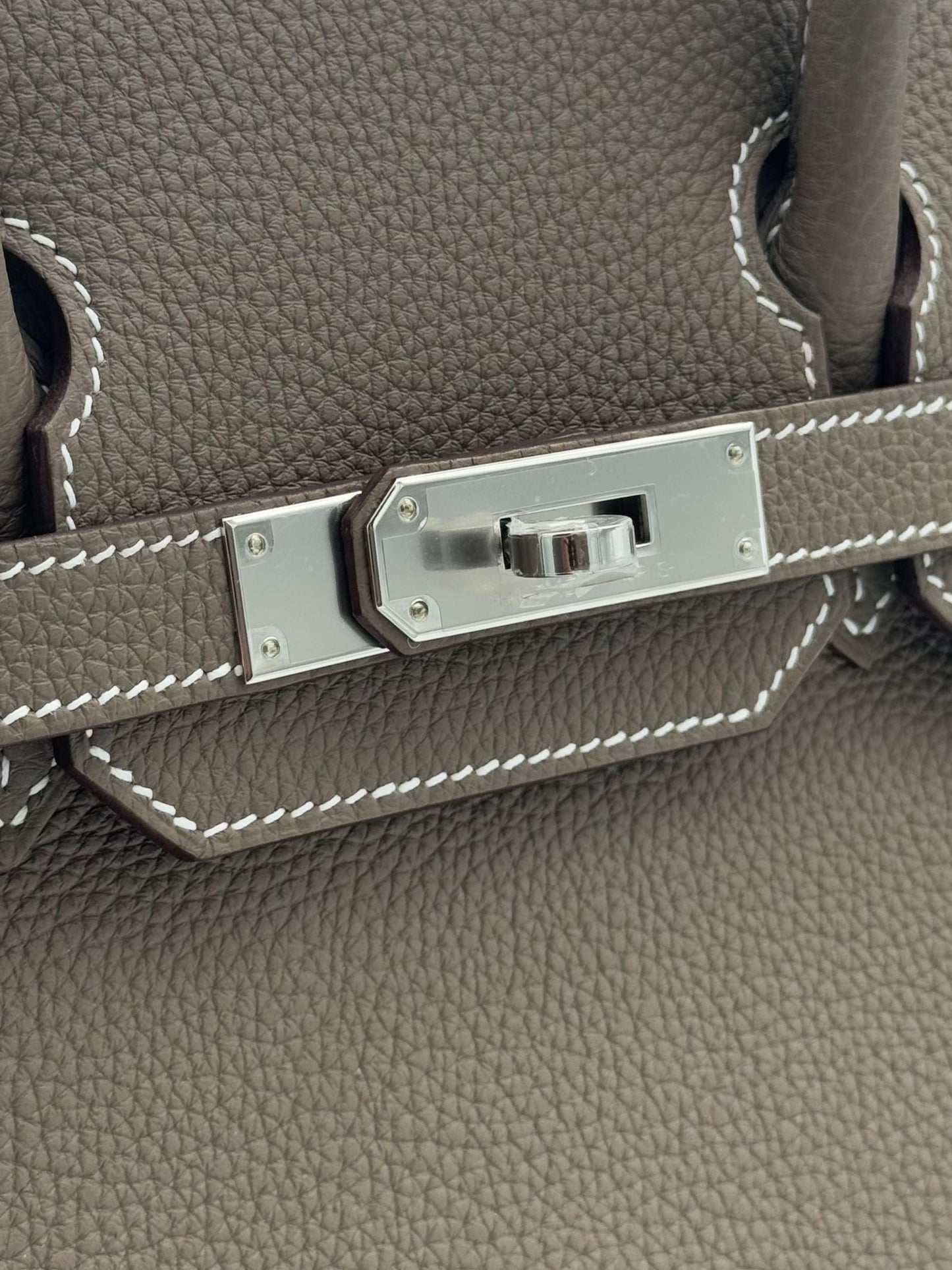 Hermès Birkin 30 Epsom Etoupe Palladium Hardware
