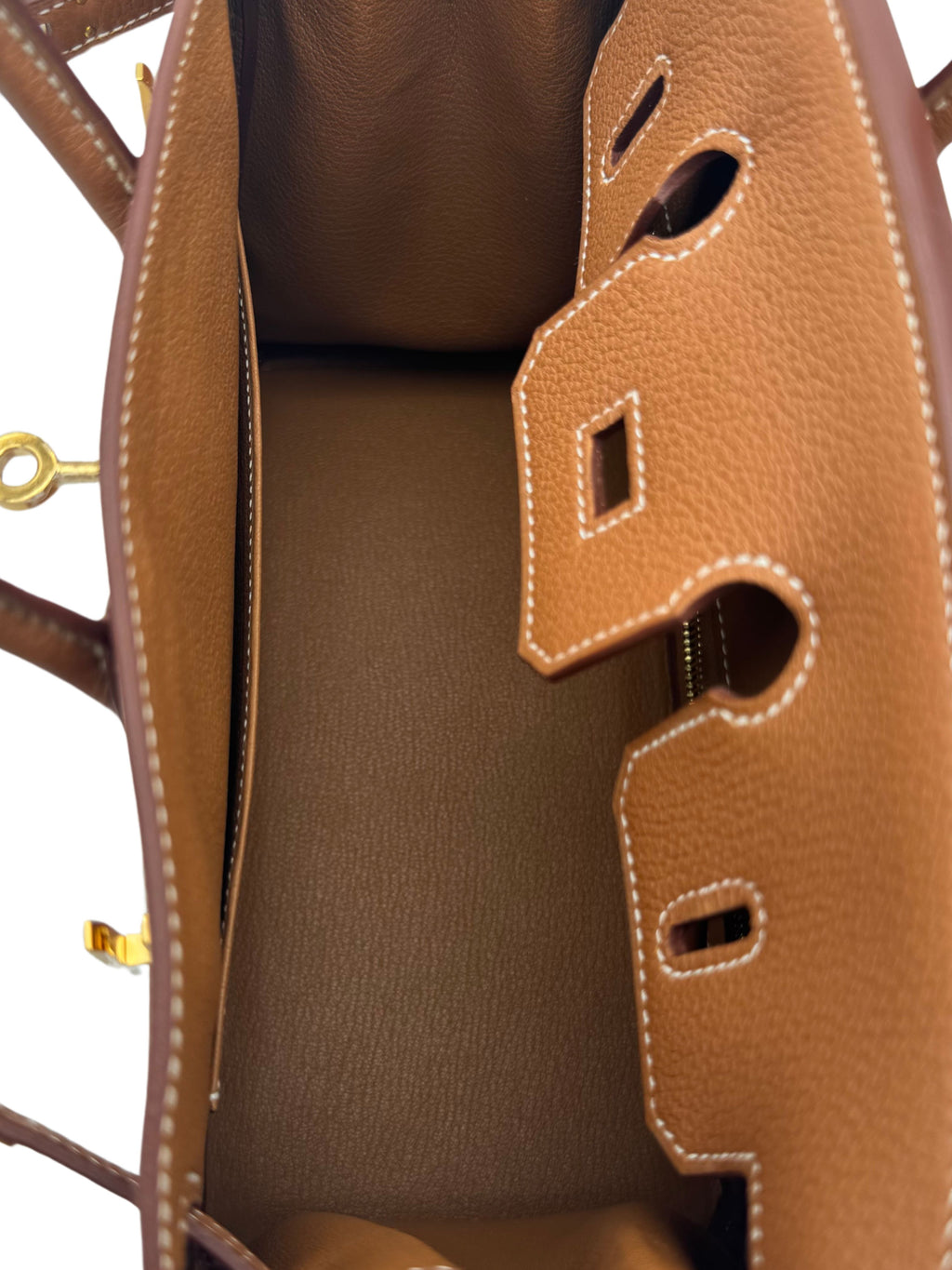 Hermès Birkin 25 Togo Gold Gold Hardware