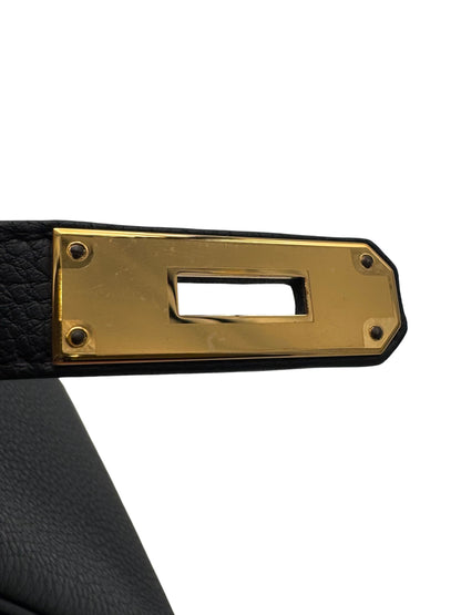 Hermès Kelly 28 Togo Black Gold Hardware