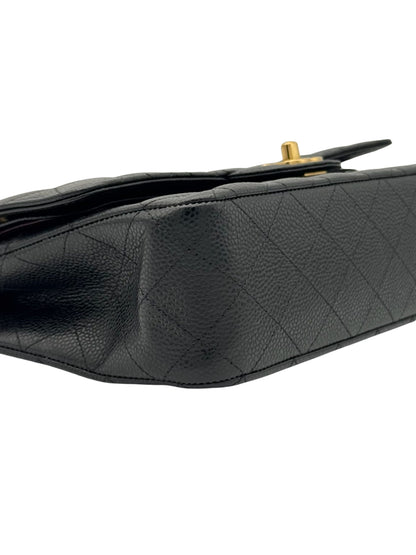 Chanel Classic Medium Black Caviar Leather