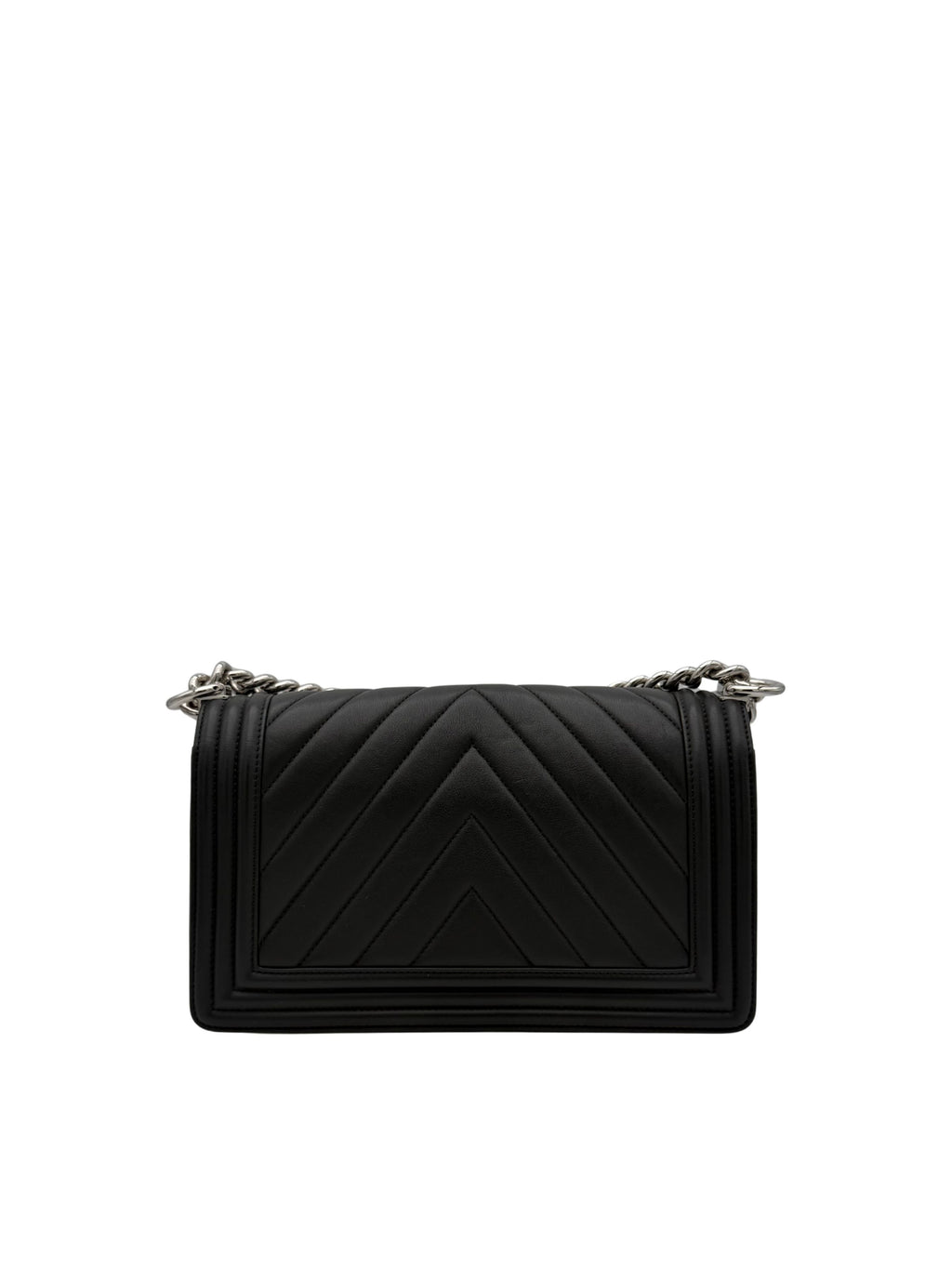Chanel Boy Medium Black Calfskin