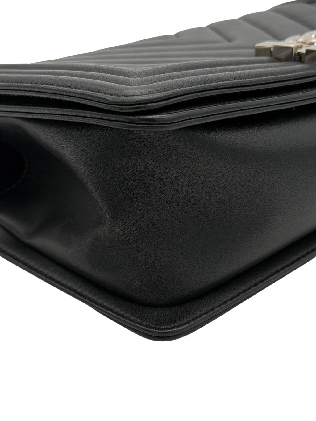 Chanel Boy Medium Black Calfskin