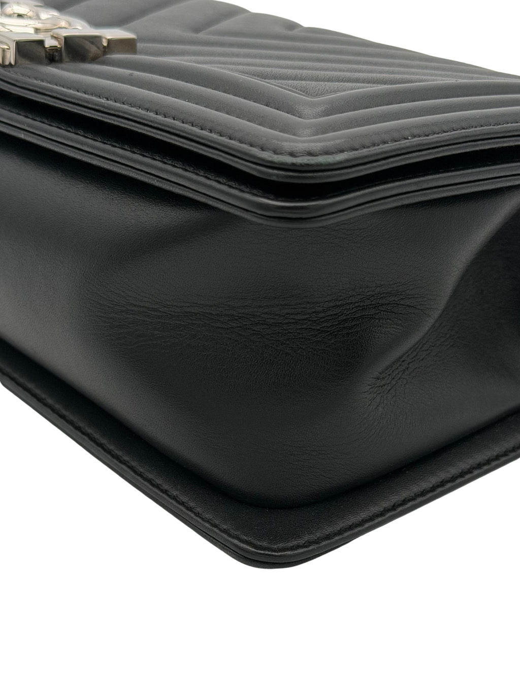 Chanel Boy Medium Black Calfskin