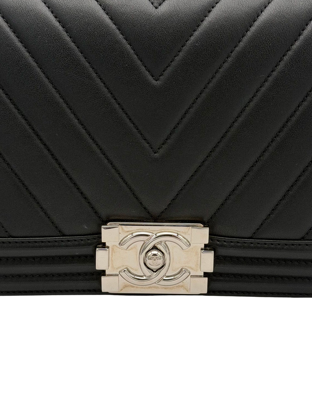 Chanel Boy Medium Black Calfskin